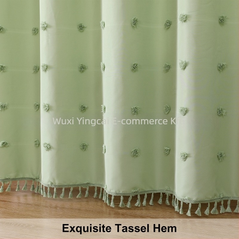Poliészter zuhanyfüggöny hortenzia mintával, minimalist design, 3D jacquard textúra, kivágott virág mintázat