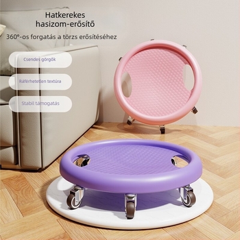 Hasizom görgő kerék, csendes, nem összecsukható, 1 kg, Modell Jyjfp-003, Otthoni/irodai edzésre