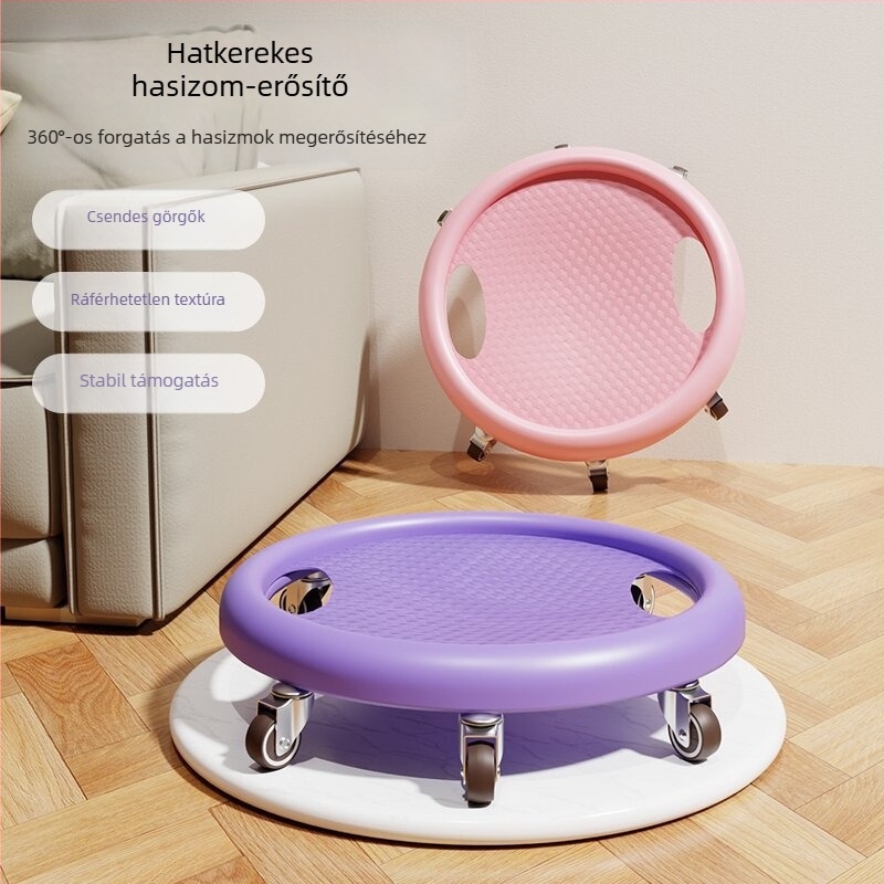 Hasizom görgő kerék, csendes, nem összecsukható, 1 kg, Modell Jyjfp-003, Otthoni/irodai edzésre