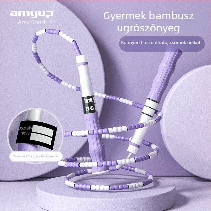 Emmy PVC ugrókötél gyerekeknek – gyermekek számára készült fitnesz eszköz, PVC anyag