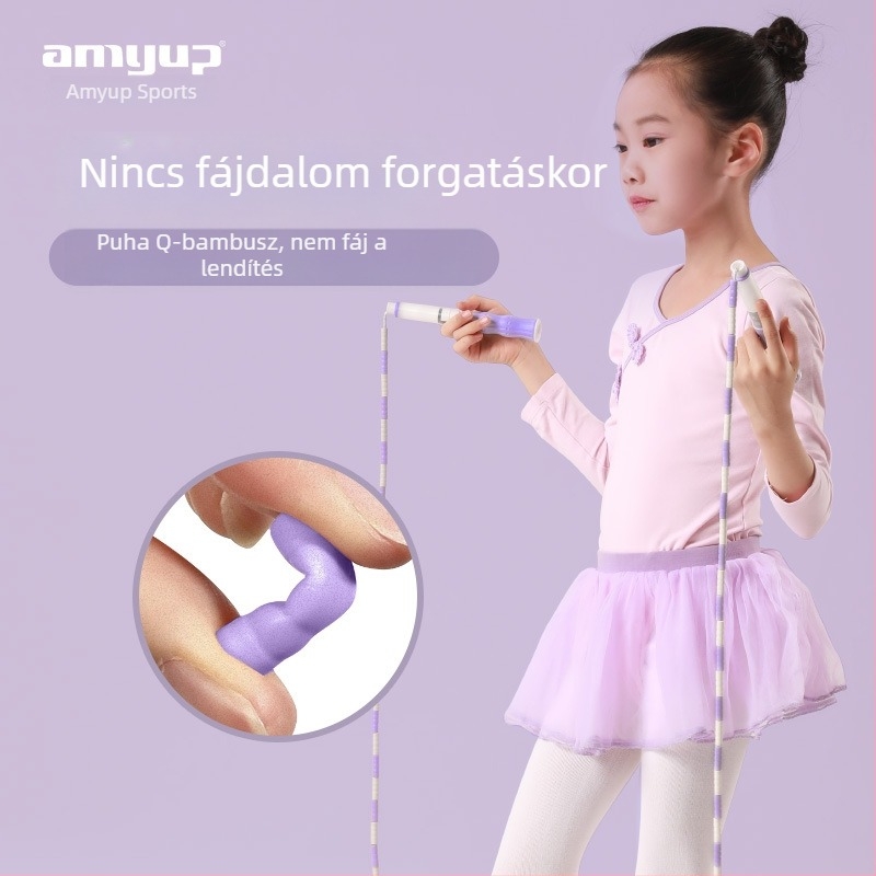 Emmy PVC ugrókötél gyerekeknek – gyermekek számára készült fitnesz eszköz, PVC anyag