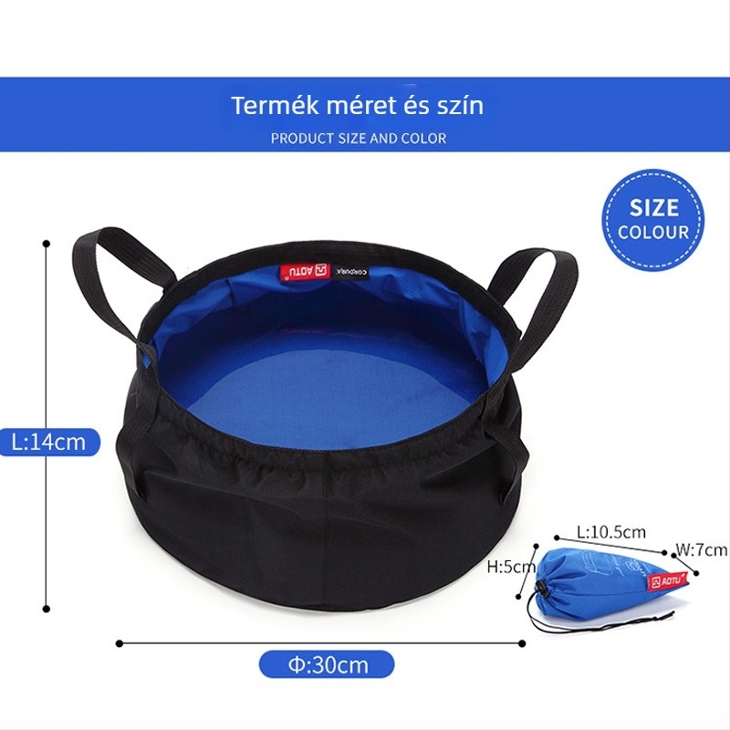 Horgászathoz használható vízmedence - Kényelmes utazáshoz és mosáshoz, belső Cordura, külső Nylon, 82 g, Márka: Bump (Cordura belső; Nylon külső; 82 g; Bump)