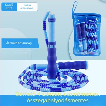 Gyerek ugrókötél - állítható, csomómentes, óvodától az 5. osztályig (Fizikai felszerelés)