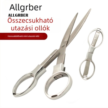 Horgászathoz tervezett összecsukható olló, kültéri, hordozható, multifunkcionális, nyolcas alakú (Márka: Other; Eredet: Kína)