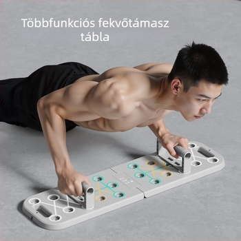 Összecsukható ABS tolódzkodó deszka otthoni fitneszhez – mellkas, has és kar edzés