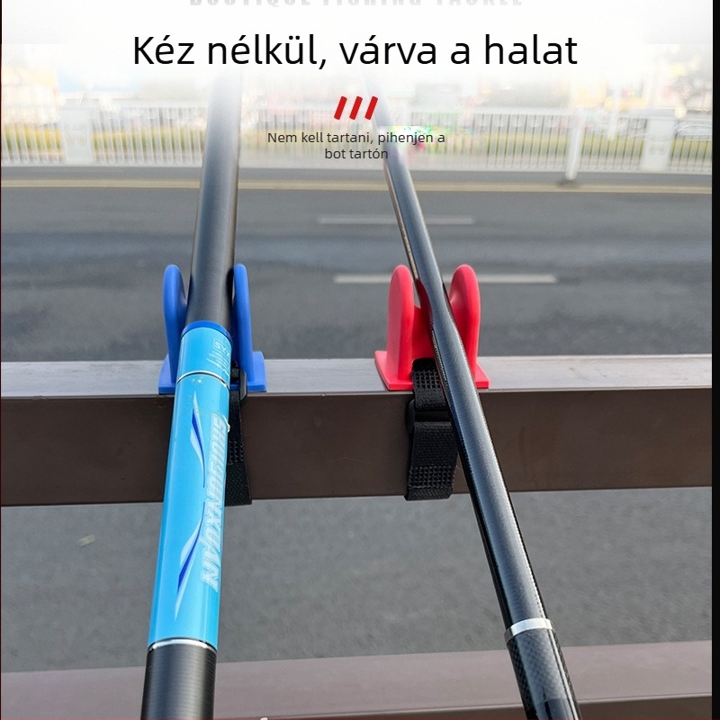 Baiqi horgászbot tartó hajóra és kajakra — kiegészítő, TPE anyag, nem forgatható, nem összecsukható