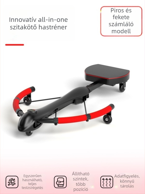 Hasizom-fitness tábla, összecsukható, 7 kg, modell 001