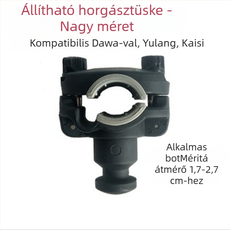 YD-160 Elektromos hajóhorgászbot-tartó gyorszáras rögzítéssel – nylon és alumínium ötvözet