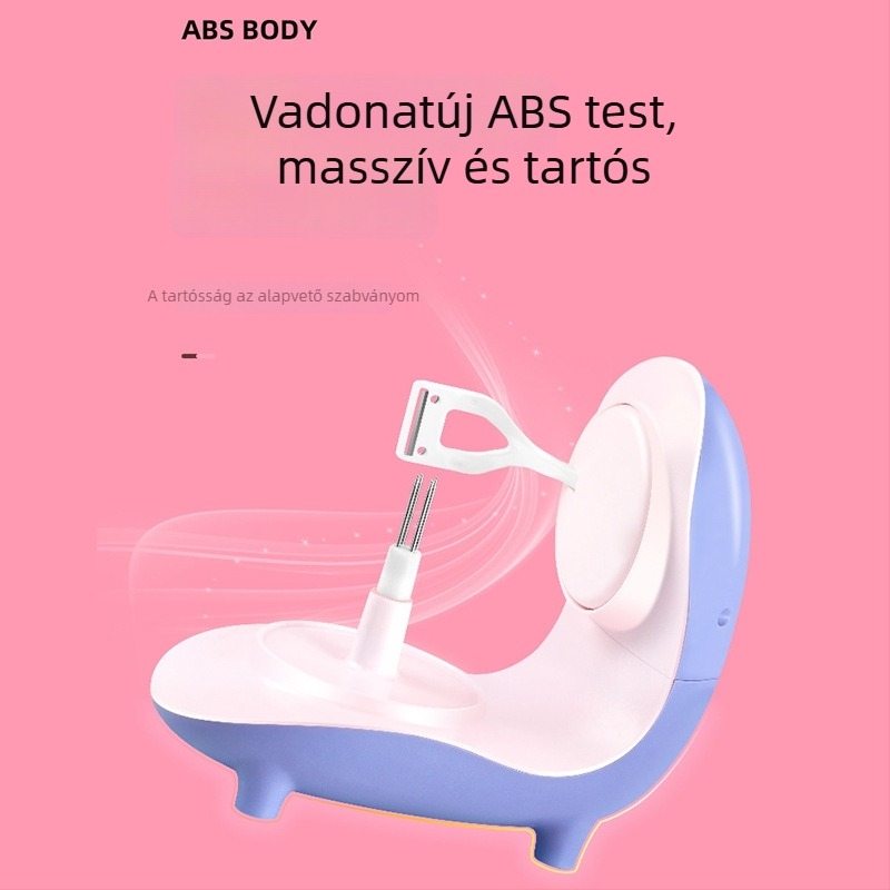 Új gyümölcs-hámozó gép, multifunkcionális, USB-újratölthető, teljesen automata