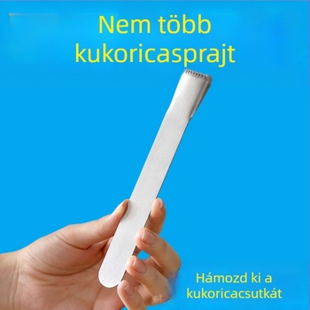 Kézi kukoricahámozó, rozsdamentes acél 410, otthoni használatra