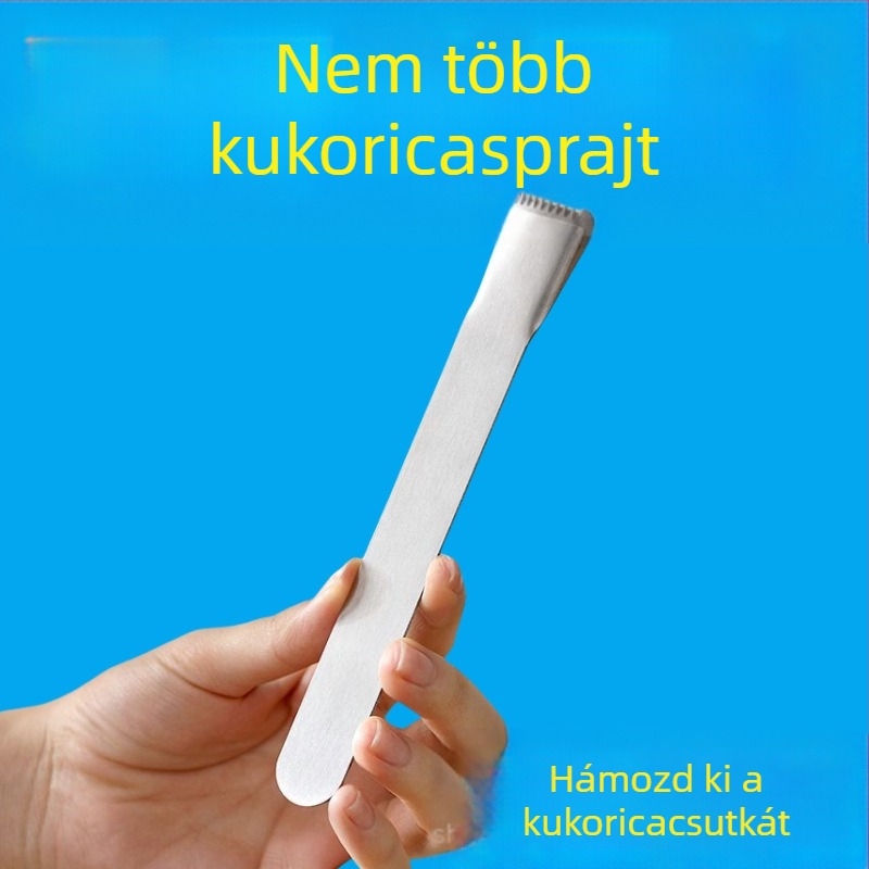 Kézi kukoricahámozó, rozsdamentes acél 410, otthoni használatra