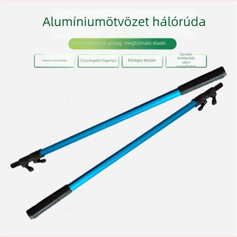 Alumíniumötvözetes horgászbot-tartó talajhoz, rack a botokhoz és kiegészítők a dobozhoz
