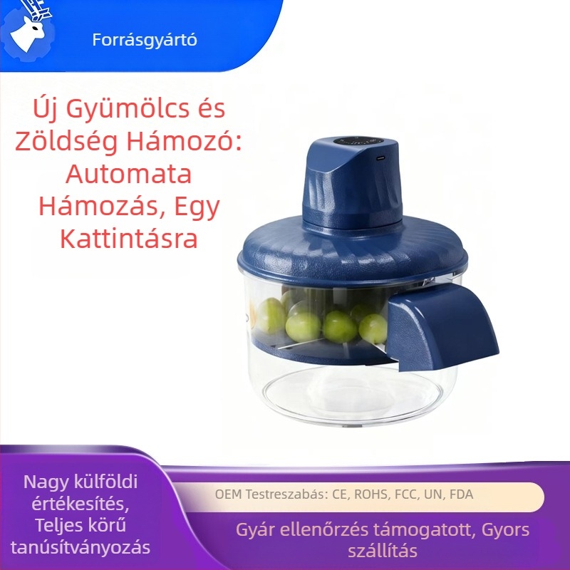 Automata gyümölcs- és zöldséghámozó — ABS anyagú, multifunkcionális konyhai eszköz otthoni használatra