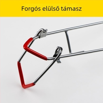 Földön rögzíthető horgászbot-tartó szárazföldi és tengeri használatra, vas szerkezet