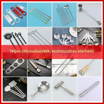 Rozsdamentes acélból készült, multifunkcionális gyümölcs‑hámozó és reszelő: citrom reszelő, narancs hámozó, grapefruit hámozó kés és üvegnyitó