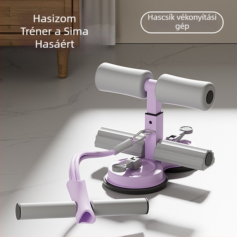 Zuodu márkájú hasizom-edzéshez használható segédeszköz vákuumos csészékkel, otthoni használatra, tömeg 0,9 kg