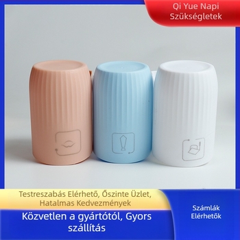 Fogkefetartó, fúrás nélküli falra szerelhető, műanyag, Qi Yue