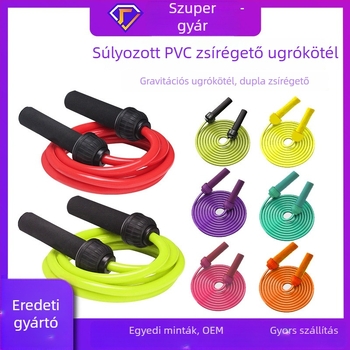 U-POWEX Súlyozott ugrókötél, PVC, 2.8, fitnesz eszköz