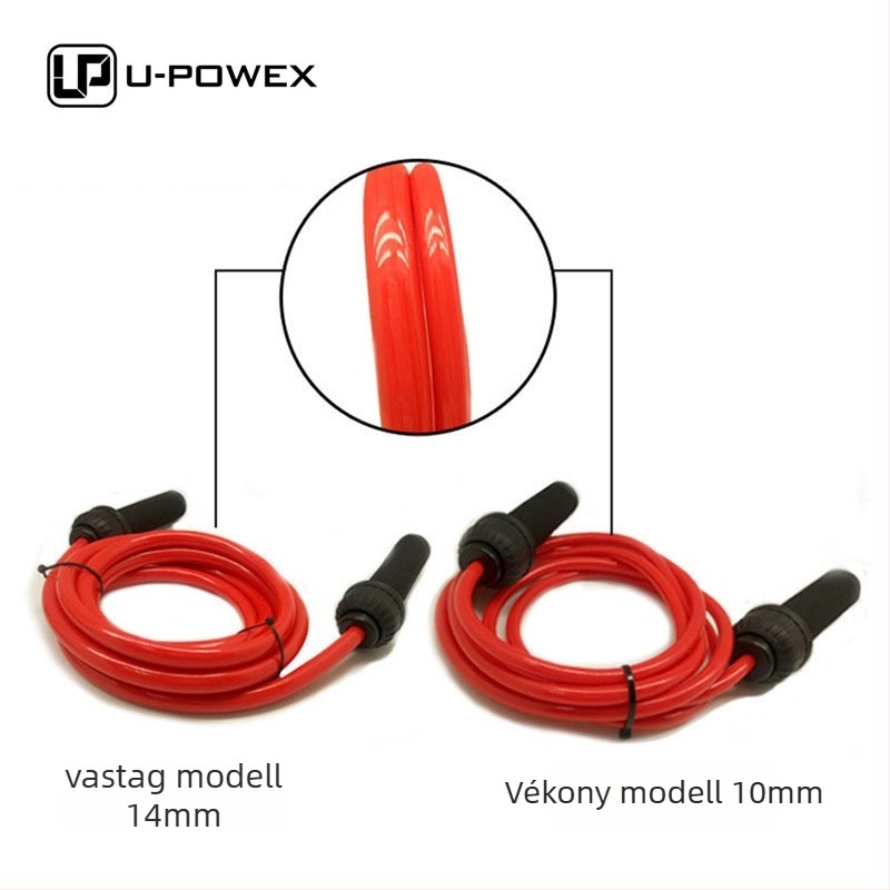 U-POWEX Súlyozott ugrókötél, PVC, 2.8, fitnesz eszköz