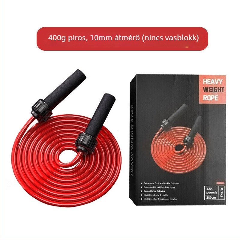 U-POWEX Súlyozott ugrókötél, PVC, 2.8, fitnesz eszköz