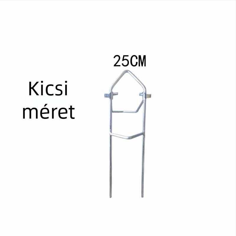 Rozsdamentes acélból készült tengeri horgászbot tartó talajba süllyesztett állvány; márka: Other; licencelt magánmárkák: Nincs
