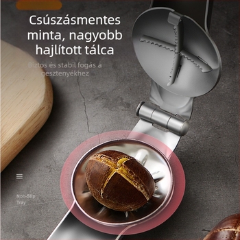 Gesztenye nyitó és hámozó keresztes klipekkel, rozsdamentes acél, modern minimalist dizájn, Yangjiang eredetű, 2017 tavaszán debütált