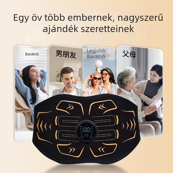 Derék karcsúsító öv és hasi masszírozó készülék – hasizom-edzéshez