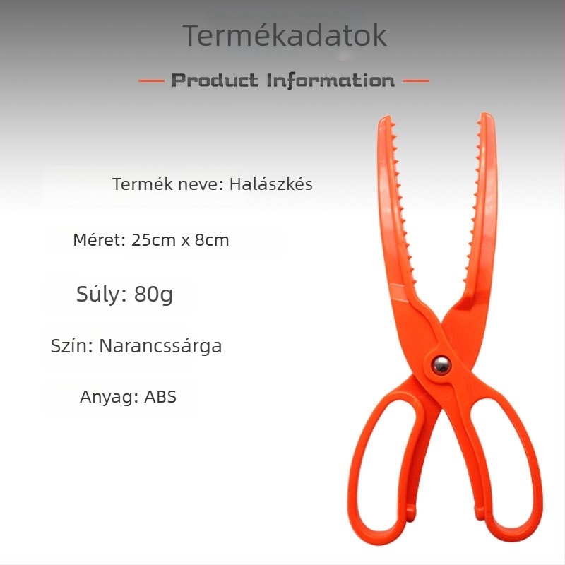 Jetfish Power ABS műanyag halászati eszköz hal szájzáró csipesz; licencelhető magánmárka