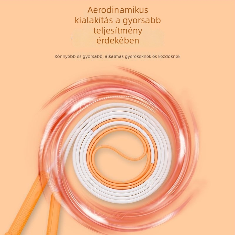 Kétfokozatú állítható ugrókötele PVC-ből, gyerekeknek, fitnesz eszköz