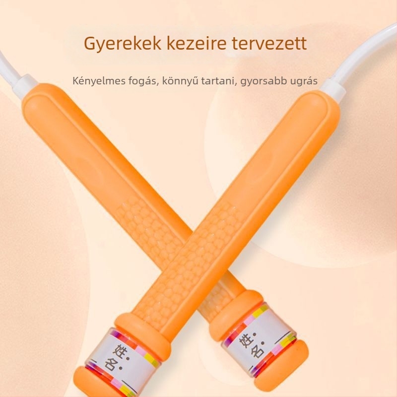 Kétfokozatú állítható ugrókötele PVC-ből, gyerekeknek, fitnesz eszköz