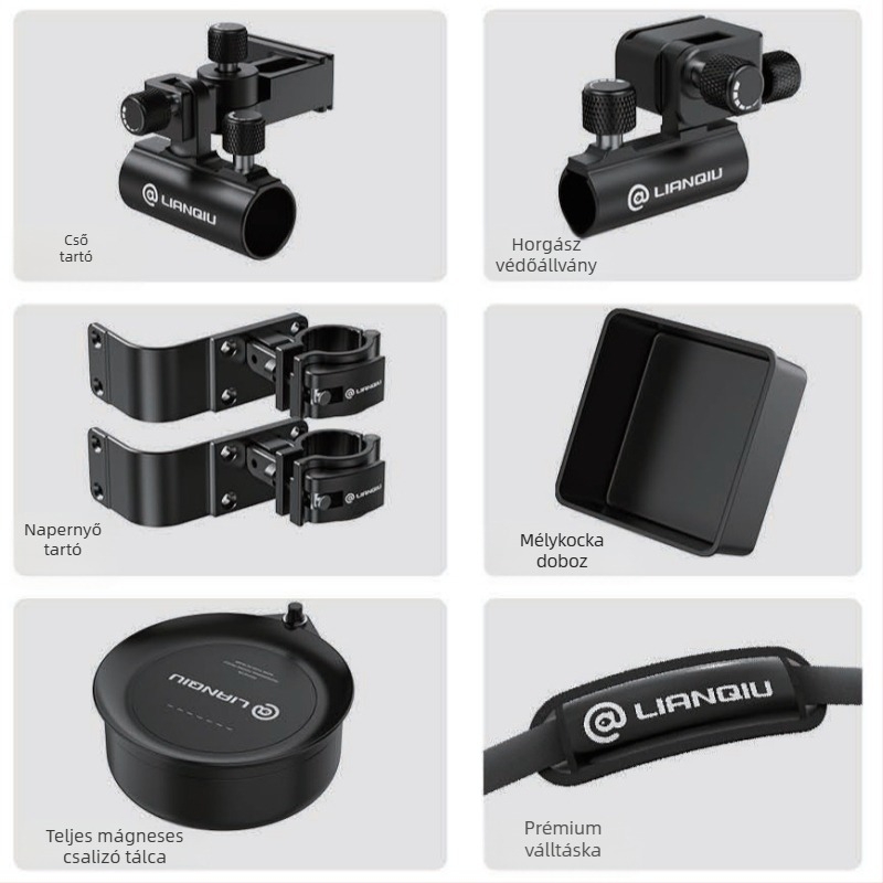 Horgász doboz, Continuous Ball márka, PP anyag, kapacitás 25–32