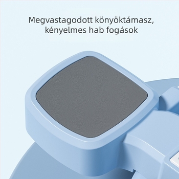 Hasizom görgő könyöktámaszzal, otthoni használatra, nem összecsukható, 3 kg, modell 01
