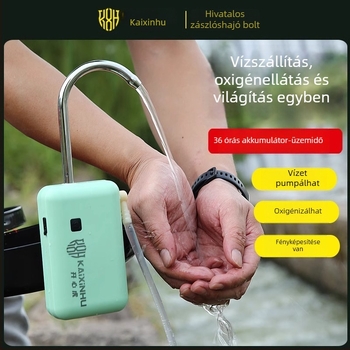 Horgászathoz intelligens vízfelvételi és oxigéntermelő berendezés – kültéri elektromos vízpumpa, PP; Márka: Happy Tiger; Eredet: Kína