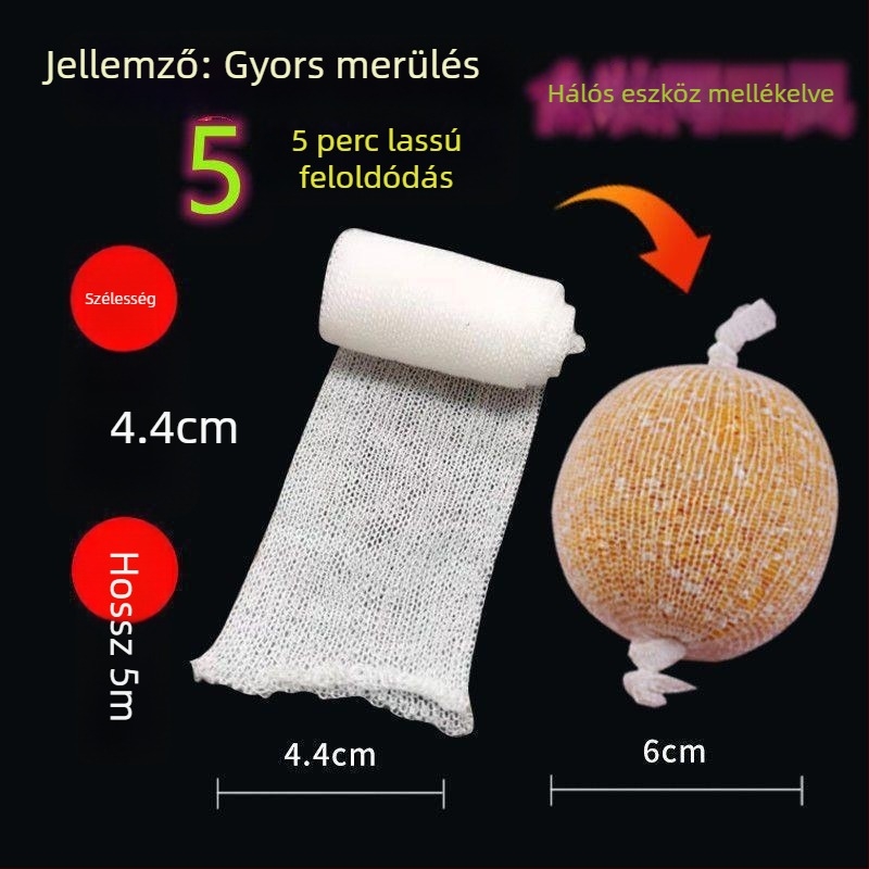 Vízben oldódó horgász háló halak vonzására, 2–10 perc alatt oldódik fel, erőteljes dobás