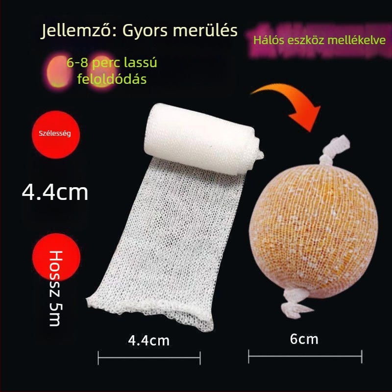 Vízben oldódó horgász háló halak vonzására, 2–10 perc alatt oldódik fel, erőteljes dobás