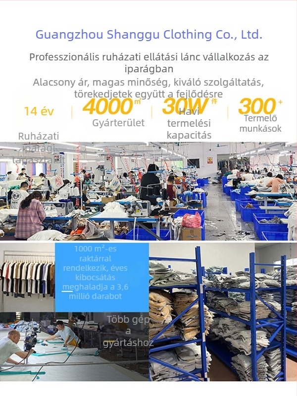 Shanggu Férfi denimnadrág scimitar-széles lábakkal és repedt lyukakkal, alacsony derék, egyenes szabás