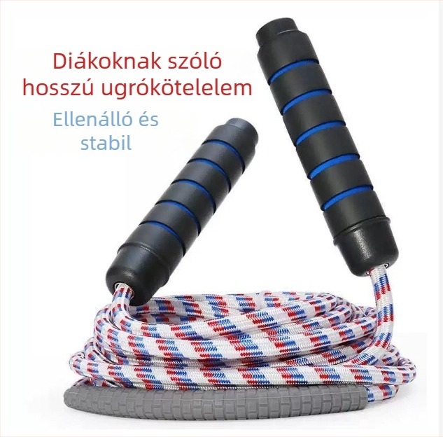 Hosszú ugrókötél csoportos ugrásokhoz, iskola csoportos versenyekhez, 2025 tavasz
