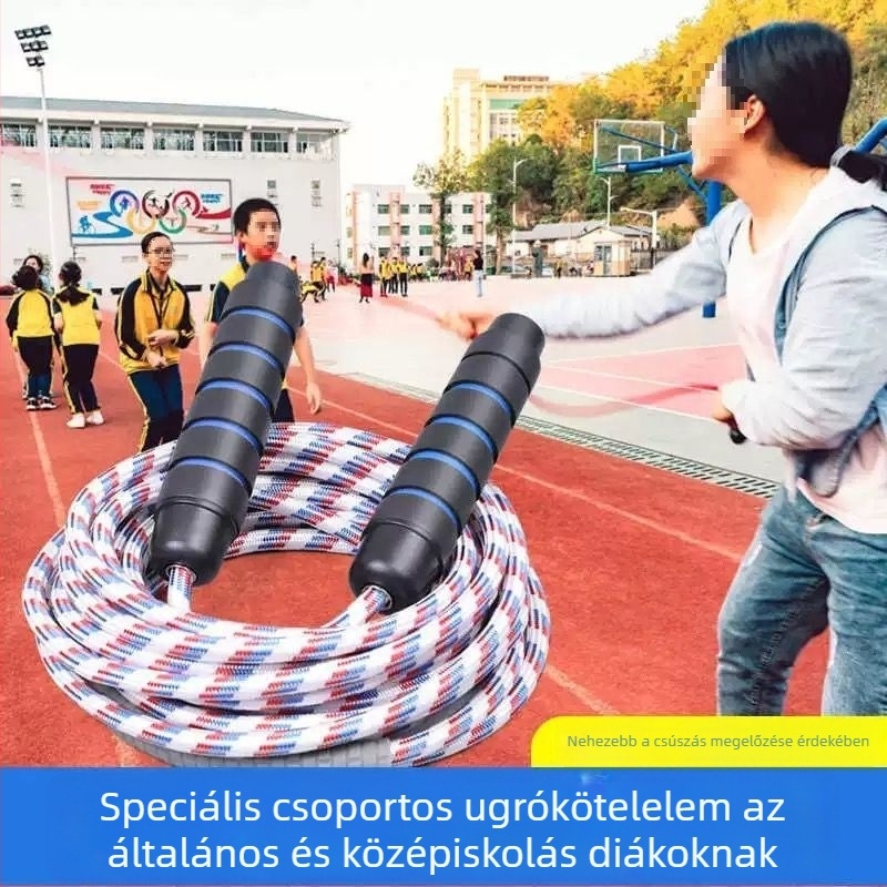Hosszú ugrókötél csoportos ugrásokhoz, iskola csoportos versenyekhez, 2025 tavasz