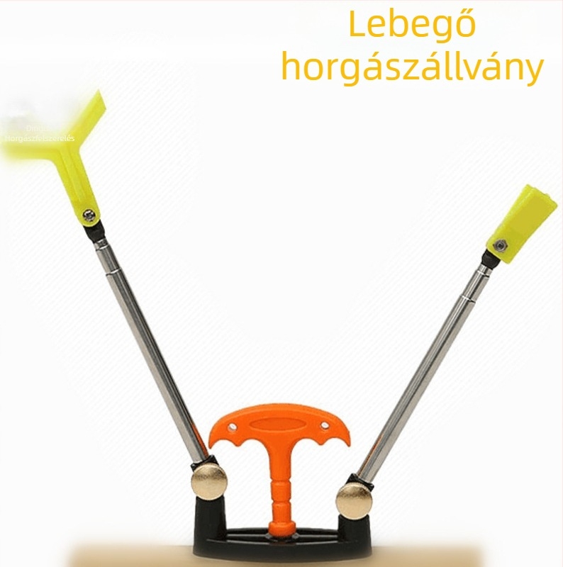 Raft horgász keret, állítható bot-tartó, rozsdamentes acél, földszeg