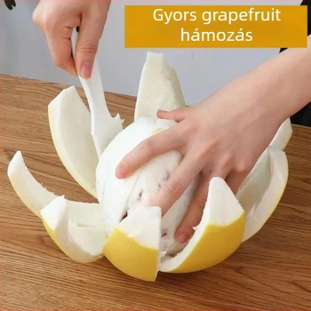 Grapefruit nyitó és hámozó, többfunkciós eszköz, PP anyag, logónyomás elérhető, Futai márka