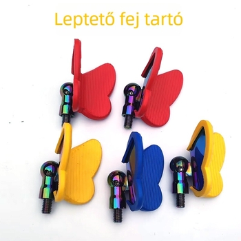 Horgászbot-támaszfej – levehető, 8 mm, univerzális, fém konstrukció