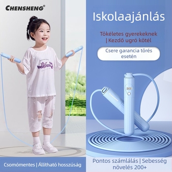 Morning rise számolós ugrókötél gyermekeknek, ABS és acélhuzalból, kezdőknek és gyerekeknek alkalmas