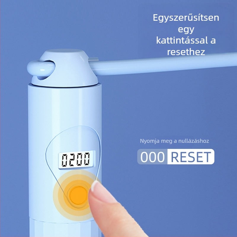 Morning rise számolós ugrókötél gyermekeknek, ABS és acélhuzalból, kezdőknek és gyerekeknek alkalmas