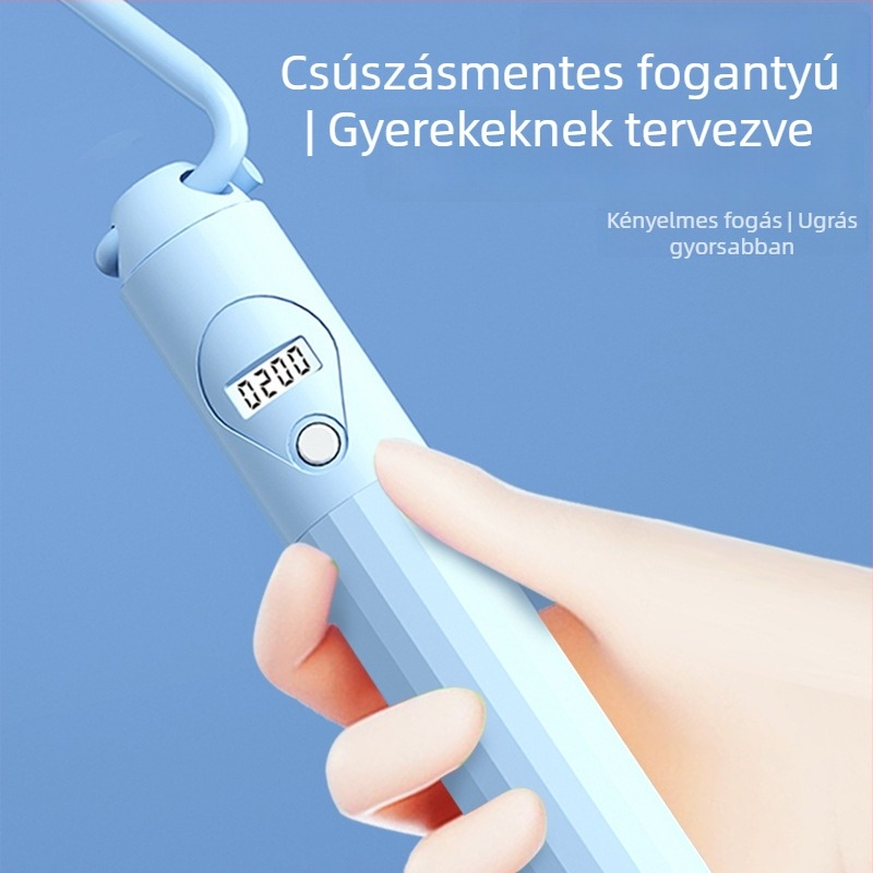 Morning rise számolós ugrókötél gyermekeknek, ABS és acélhuzalból, kezdőknek és gyerekeknek alkalmas