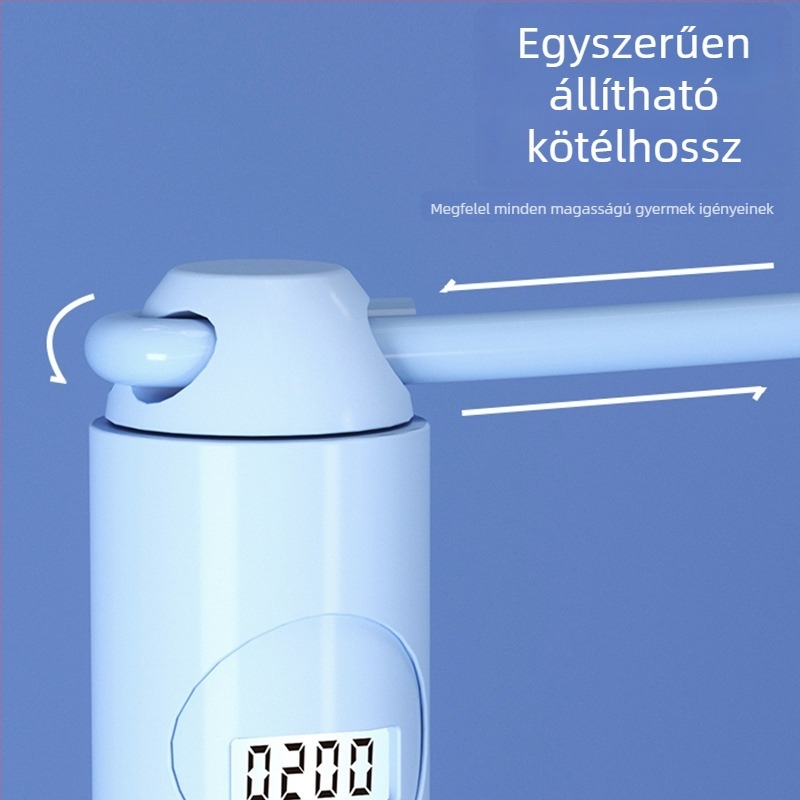 Morning rise számolós ugrókötél gyermekeknek, ABS és acélhuzalból, kezdőknek és gyerekeknek alkalmas