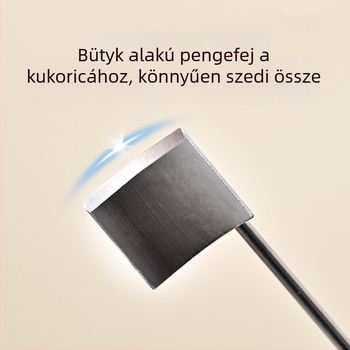 Kézi rozsdamentes acél kukorica hántoló és héjoló eszköz háztartási használatra