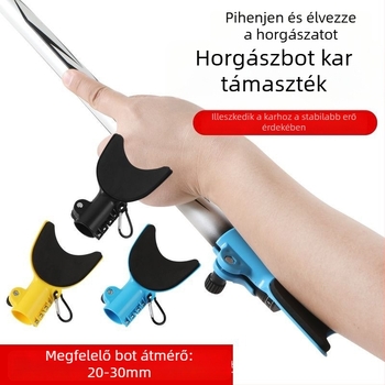 Univerzális horgászbot kéztámasz, csúszásmentes tartó
