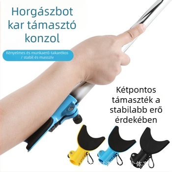 Univerzális horgászbot kéztámasz, csúszásmentes tartó