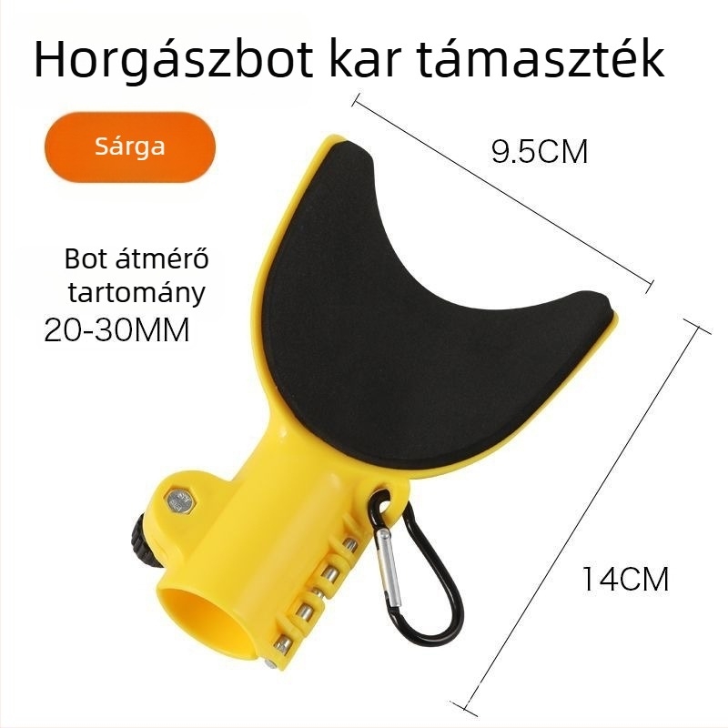 Univerzális horgászbot kéztámasz, csúszásmentes tartó