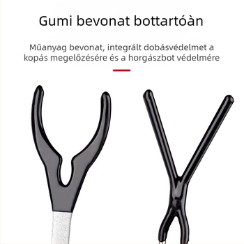 Wings összecsukható fémből készült kettős fejű botállvány jéghez